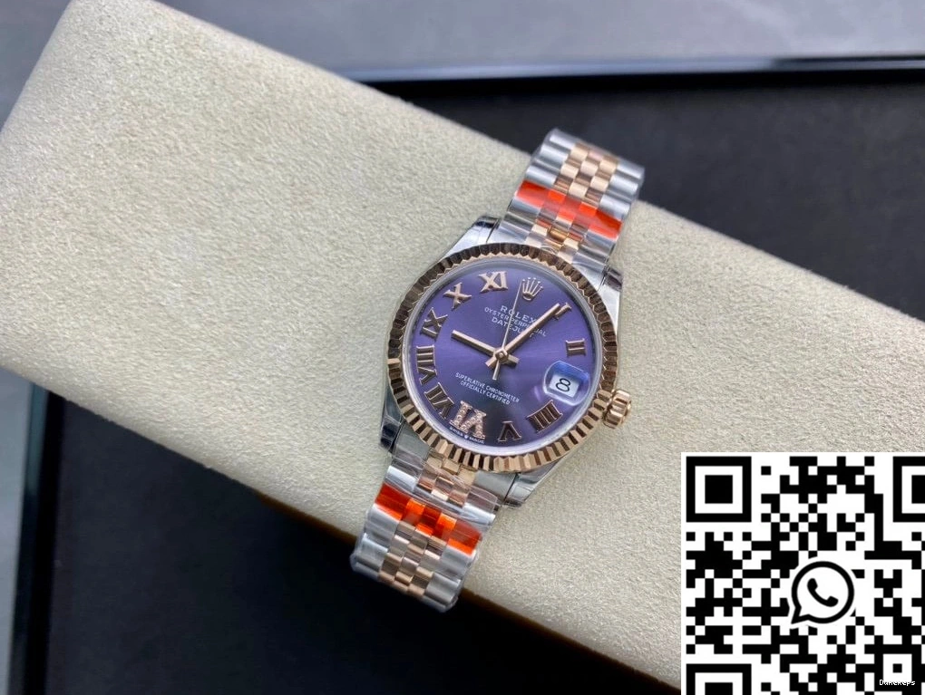 M278271-0020 Dial Factory Diamond Purple Datejust TW Rolex Eggplant 1006